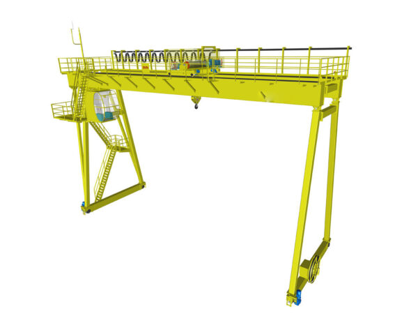 Double Girder Rail Electric Gantry Cranes