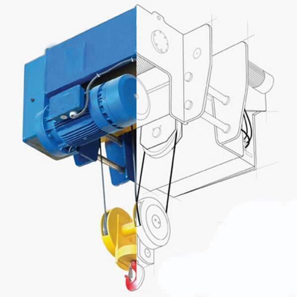 Top quality double speed electric hoist