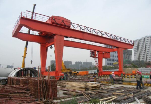 Subway double beam gantry crane