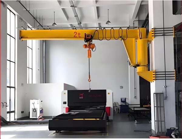 Fixed wall mounted slewing jib crane - 图片 2