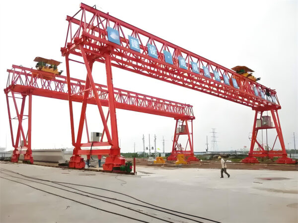 Beam lifting machine