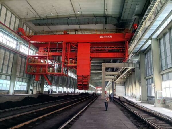 Bridge type chain bucket unloading machine - 图片 2