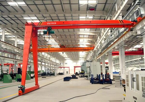 Electric hoist semi-gantry crane - 图片 3