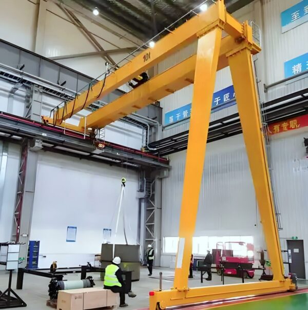 Electric hoist semi-gantry crane - 图片 2