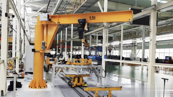 Fixed Column cantilever jib crane - 图片 2