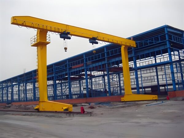 L-shaped single beam gantry crane