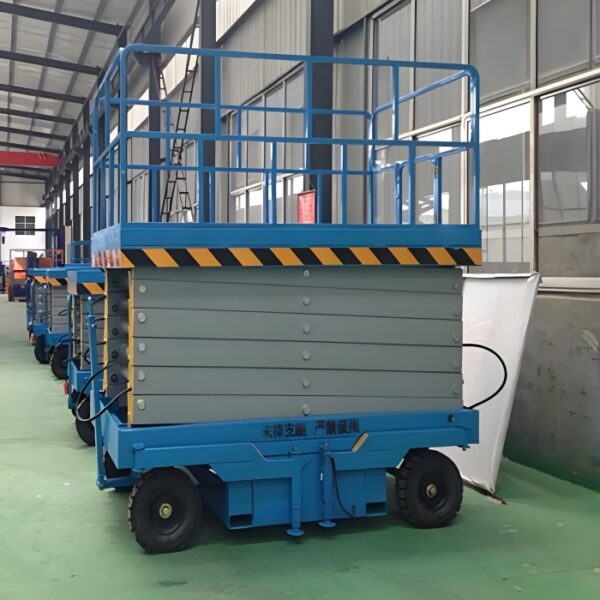 Traction lifting platform