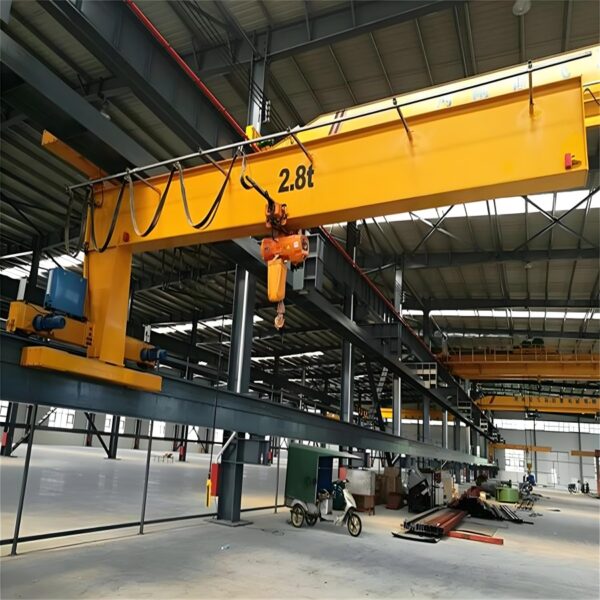 Safe Driving Wall Travelling Jib Crane - 图片 2