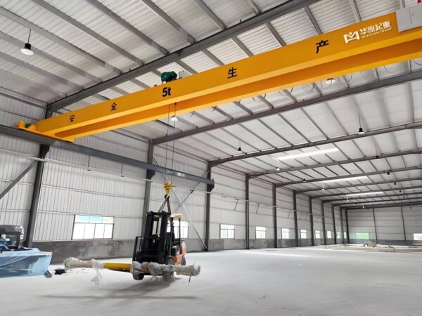 LH Electric hoist double beam bridge crane - 图片 2